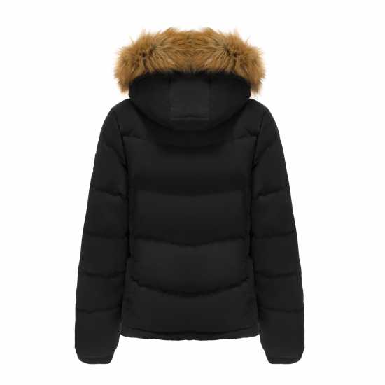 Дамски якета и палта Soulcal Дамско Яке 2 Zip Bubble Jacket Womens Черно Soulcal Дамско Яке 2 Zip Bubble Jacket Womens Черно Дамски якета и палта