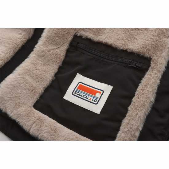 Дамски якета и палта Soulcal Дамско Яке 2 Zip Bubble Jacket Womens Черно Soulcal Дамско Яке 2 Zip Bubble Jacket Womens Черно Дамски якета и палта