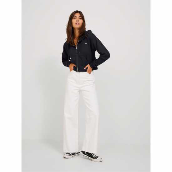 Jjxx Abbie Long Sleeve Zip Cropped Hoodie  Дамски суичъри и блузи с качулки