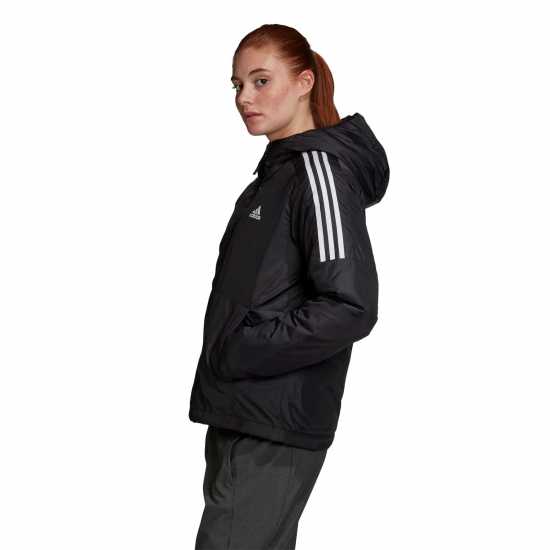 Adidas Яке С Качулка Womens Essentials Insulated Hooded Jacket  Дамски грейки