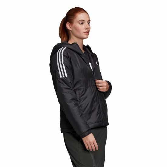 Adidas Яке С Качулка Womens Essentials Insulated Hooded Jacket  Дамски грейки