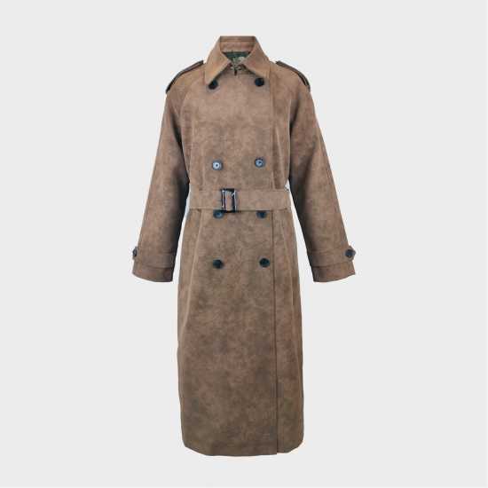 Дамски якета и палта Biba Suedete Trench Ld54 Chocolate Biba Suedete Trench Ld54 Chocolate Дамски якета и палта