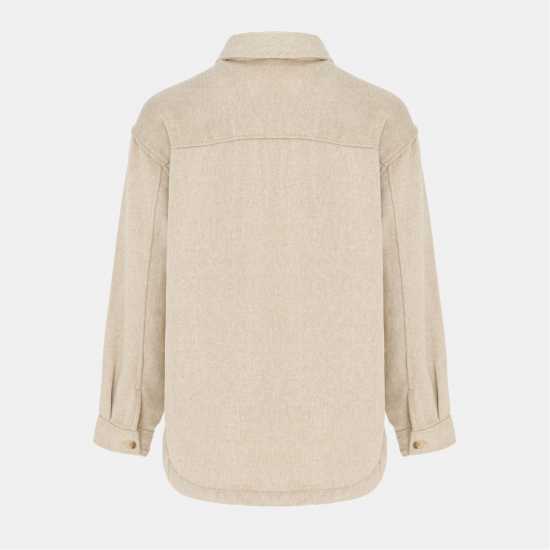 Miso Wool Shirt Ladies Бежово 