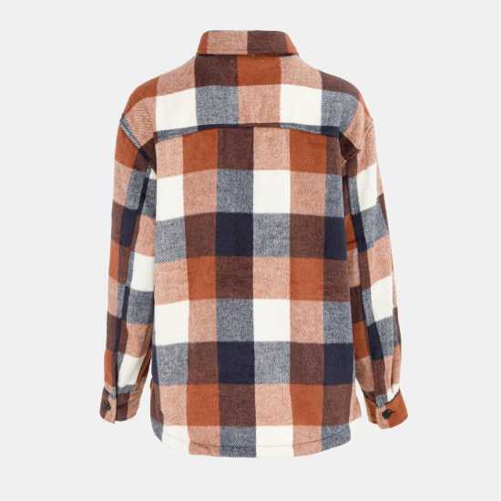 Miso Wool Shirt Ladies Кафяво 