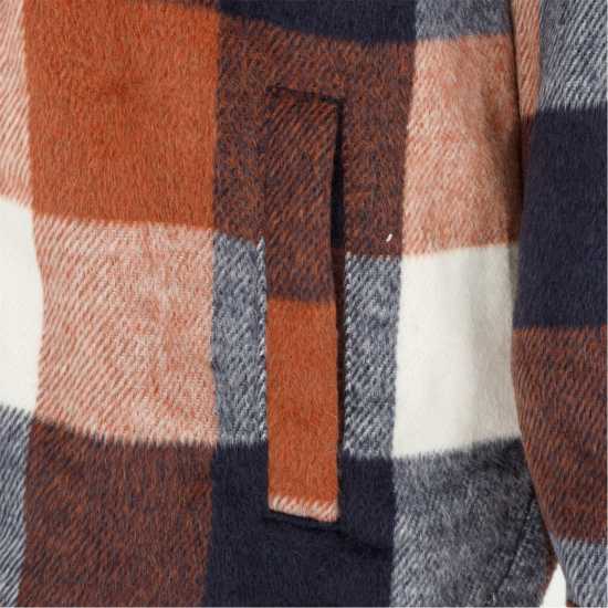 Miso Wool Shirt Ladies Кафяво 