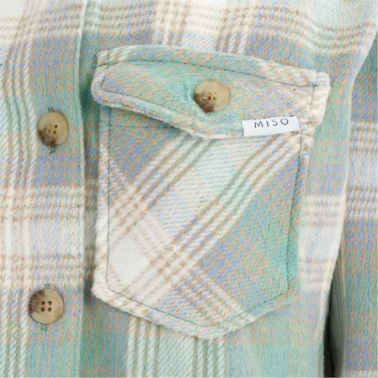 Miso Wool Shirt Ladies Зелено 