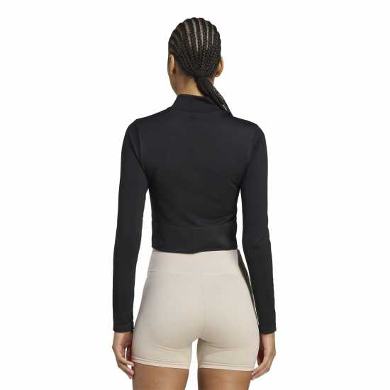 Adidas Дамско Яке Workout Essentials Full-Zip Knit Jacket Womens  Дамски якета и палта