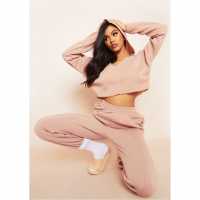 Дамски суичъри и блузи с качулки Missy Empire Neck Seam Detail Cropped Hoodie Бежово Missy Empire Neck Seam Detail Cropped Hoodie Бежово Дамски суичъри и блузи с качулки