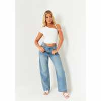 Дамски тениски и фланелки Missy Empire Twist Strap Super Soft Top Womens Missy Empire Twist Strap Super Soft Top Womens Дамски тениски и фланелки