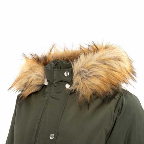Дамски якета и палта Miso Дамско Яке Parka Ladies Jacket Khaki Miso Дамско Яке Parka Ladies Jacket Khaki Дамски якета и палта