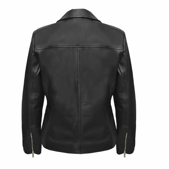Biba Кожено Яке Women's Genuine Sheepskin Biker 4 Pocket Leather Jacket  