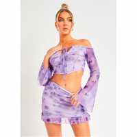 Дамски тениски и фланелки Missy Empire Floral Mesh Halter Neck Top Missy Empire Floral Mesh Halter Neck Top Дамски тениски и фланелки