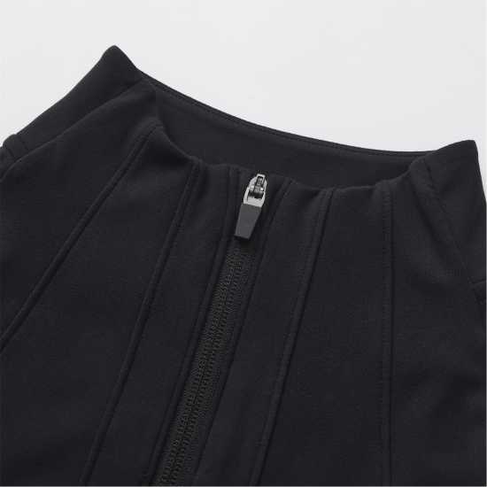 La Gear Дамско Яке Essential Full-Zip Jacket Womens Black La Gear Дамско Яке Essential Full-Zip Jacket Womens Black