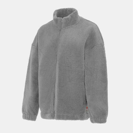 Soulcal Дамско Яке Cal Sherpa Jacket Ladies Grey 