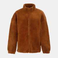 Soulcal Дамско Яке Cal Sherpa Jacket Ladies Coffee 