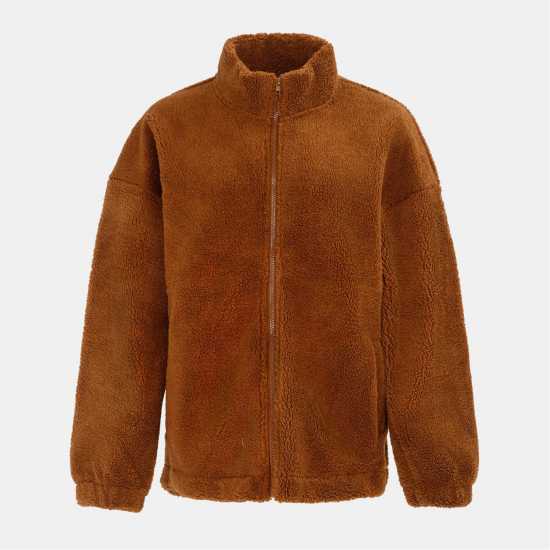Soulcal Дамско Яке Cal Sherpa Jacket Ladies Coffee Soulcal Дамско Яке Cal Sherpa Jacket Ladies Coffee