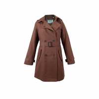 Тренчкот Jack Wills Trench Coat Womens Тъмно кафяво Дамски якета и палта