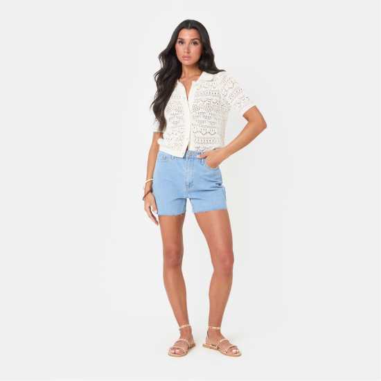 Дамски пуловери и жилетки I Saw It First Boho Crochet Lace Top I Saw It First Boho Crochet Lace Top Дамски пуловери и жилетки