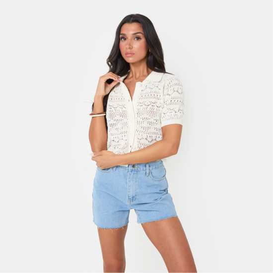 Дамски пуловери и жилетки I Saw It First Boho Crochet Lace Top I Saw It First Boho Crochet Lace Top Дамски пуловери и жилетки