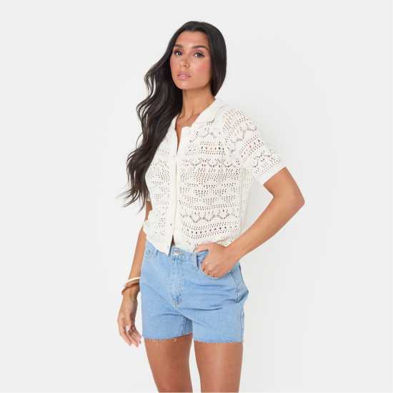 Дамски пуловери и жилетки I Saw It First Boho Crochet Lace Top I Saw It First Boho Crochet Lace Top Дамски пуловери и жилетки