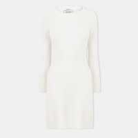 Knitted Bell-Sleeve Mini Jumper Dress  