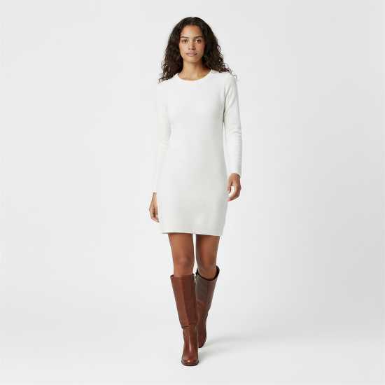 Jack Wills Women's Knitted Bell-Sleeve Mini Jumper Dress  