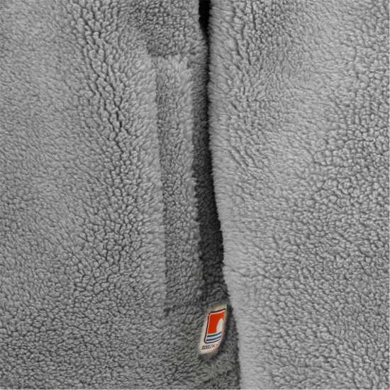 Soulcal Дамско Яке С Качулка Cal Sherpa Hooded Jacket Ladies Grey 