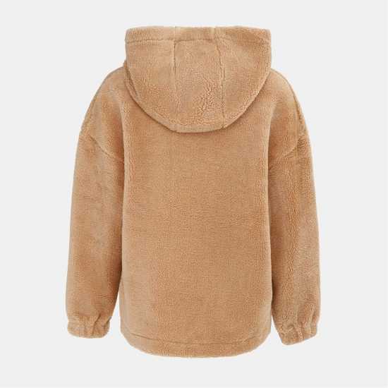 Soulcal Дамско Яке С Качулка Cal Sherpa Hooded Jacket Ladies Khaki 