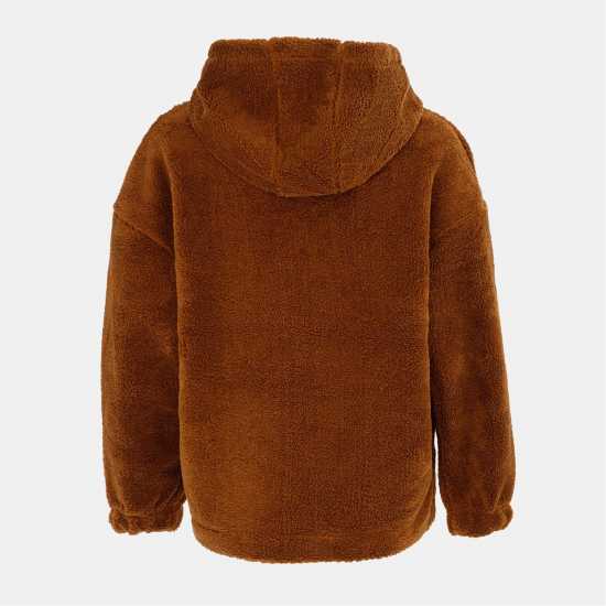 Soulcal Дамско Яке С Качулка Cal Sherpa Hooded Jacket Ladies Coffee Soulcal Дамско Яке С Качулка Cal Sherpa Hooded Jacket Ladies Coffee