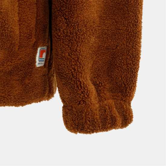 Soulcal Дамско Яке С Качулка Cal Sherpa Hooded Jacket Ladies Coffee Soulcal Дамско Яке С Качулка Cal Sherpa Hooded Jacket Ladies Coffee