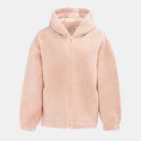 Soulcal Дамско Яке С Качулка Cal Sherpa Hooded Jacket Ladies Pink 