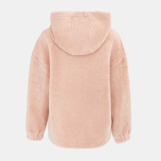 Soulcal Дамско Яке С Качулка Cal Sherpa Hooded Jacket Ladies Pink 