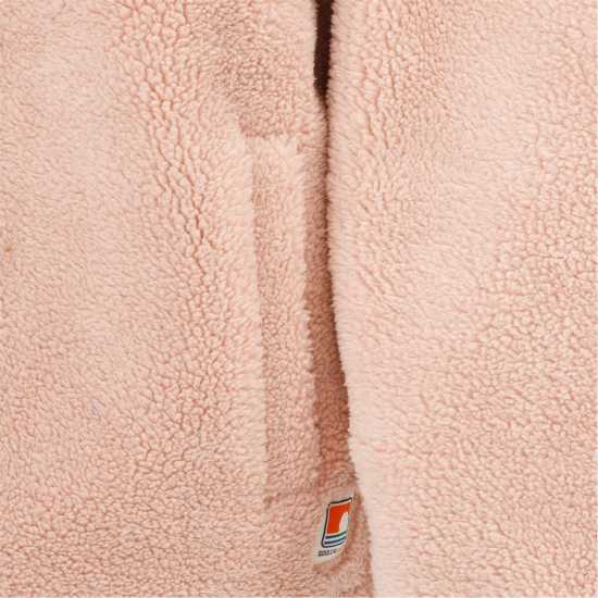 Soulcal Дамско Яке С Качулка Cal Sherpa Hooded Jacket Ladies Pink 