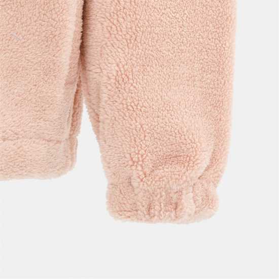 Soulcal Дамско Яке С Качулка Cal Sherpa Hooded Jacket Ladies Pink 