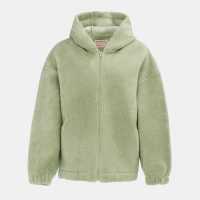Soulcal Дамско Яке С Качулка Cal Sherpa Hooded Jacket Ladies Green 