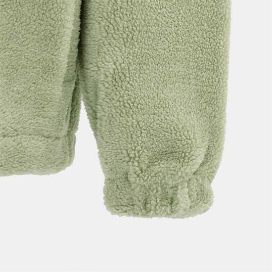 Soulcal Дамско Яке С Качулка Cal Sherpa Hooded Jacket Ladies Green 