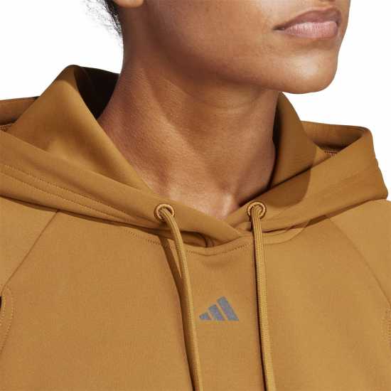 Дамски суичъри и блузи с качулки Adidas Hiit Cropped Hoodie Womens Adidas Hiit Cropped Hoodie Womens Дамски суичъри и блузи с качулки