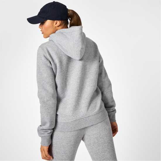 Jack Wills Astbury Pheasant Logo Hoodie Grey Marl Дамски суичъри и блузи с качулки