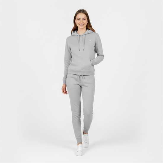 Jack Wills Astbury Pheasant Logo Hoodie Сив марл Jack Wills Astbury Pheasant Logo Hoodie Сив марл