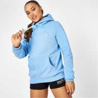 Jack Wills Astbury Pheasant Logo Hoodie Синьо Дамски суичъри и блузи с качулки