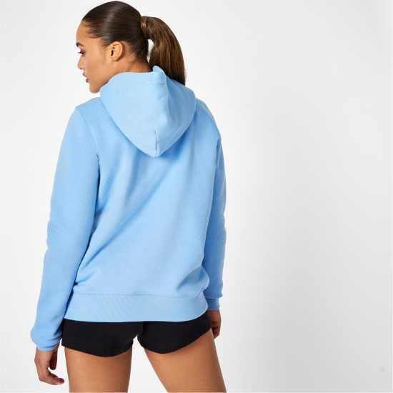 Jack Wills Astbury Pheasant Logo Hoodie Blue Дамски суичъри и блузи с качулки