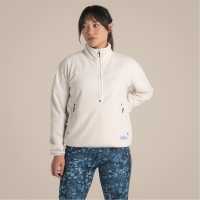 Craghoppers Women's Rnu 1/2 Zip Fleece Ecru 