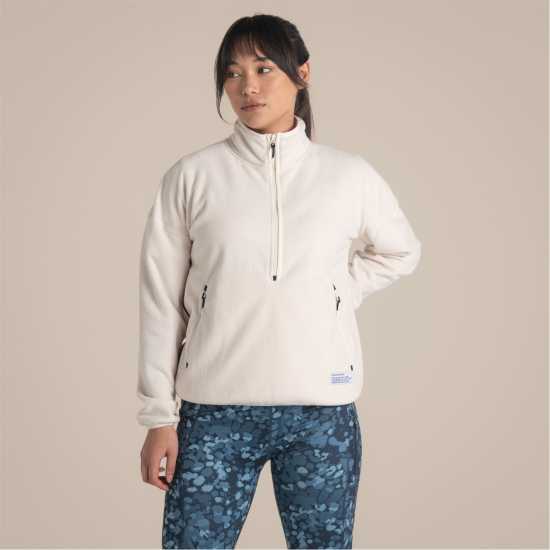 Craghoppers Women's Rnu 1/2 Zip Fleece Ecru 