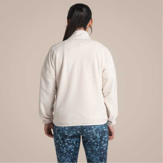 Craghoppers Women's Rnu 1/2 Zip Fleece Ecru 
