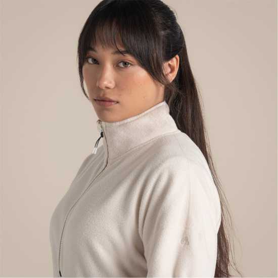 Craghoppers Women's Rnu 1/2 Zip Fleece Ecru 