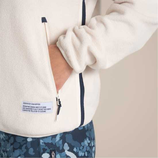 Craghoppers Women's Rnu 1/2 Zip Fleece Ecru 