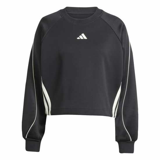 Дамски пуловери Adidas Stadium 3-Stripes Crewneck Sweatshirt Womens Adidas Stadium 3-Stripes Crewneck Sweatshirt Womens Дамски пуловери