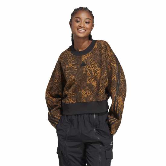 Adidas Future Icons 3-Stripes Sweatshirt Womens  Дамски суичъри и блузи с качулки