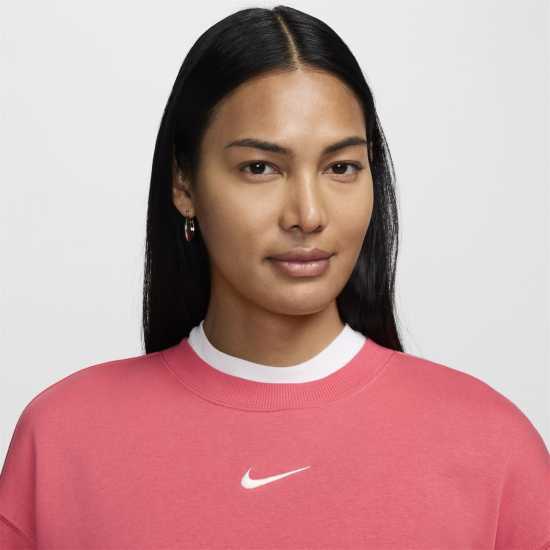 Дамски пуловери Nike Sportswear Phoenix Fleece Women's Oversized Crewneck Sweatshirt Nike Sportswear Phoenix Fleece Women's Oversized Crewneck Sweatshirt Дамски пуловери