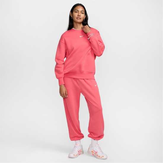 Дамски пуловери Nike Sportswear Phoenix Fleece Women's Oversized Crewneck Sweatshirt Nike Sportswear Phoenix Fleece Women's Oversized Crewneck Sweatshirt Дамски пуловери